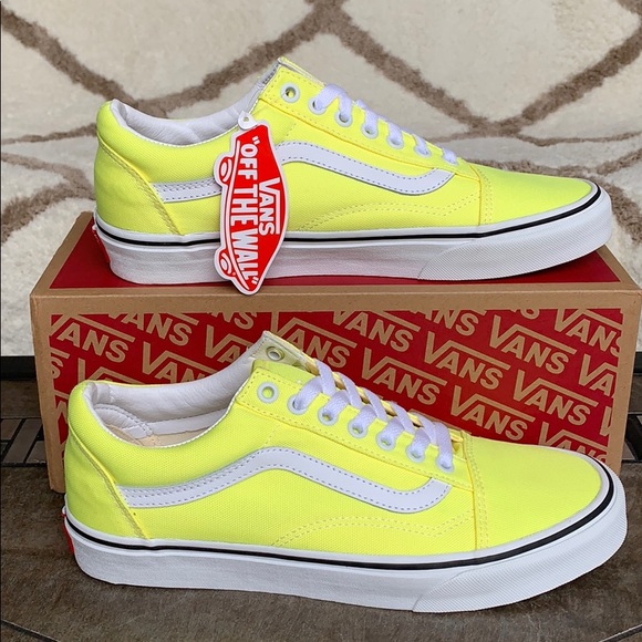 neon vans shoes